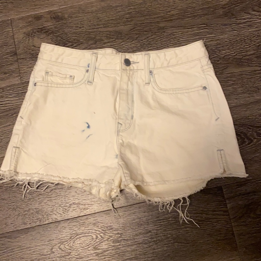 Gap slim cut off jean shorts 25